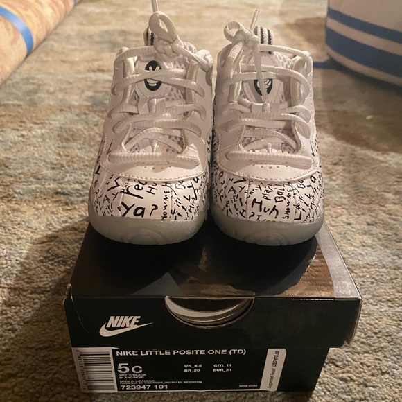 Nike Little Posite one size 5c - Picture 1 of 6